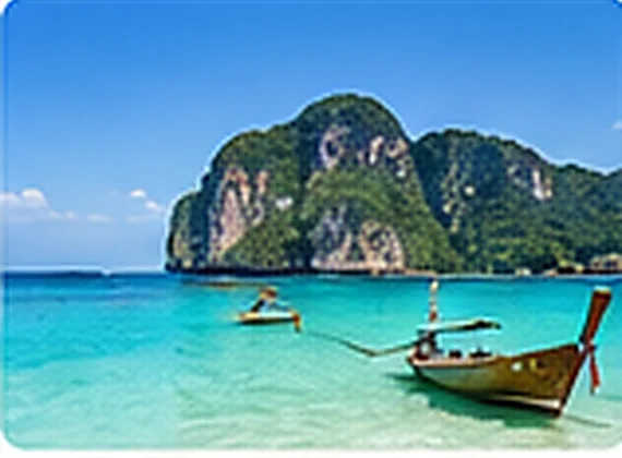 Illustrative tropical beach in Thailand